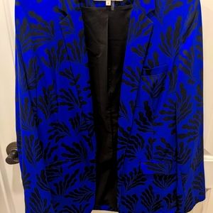 Diane Von Furstenberg Silk Blazer
